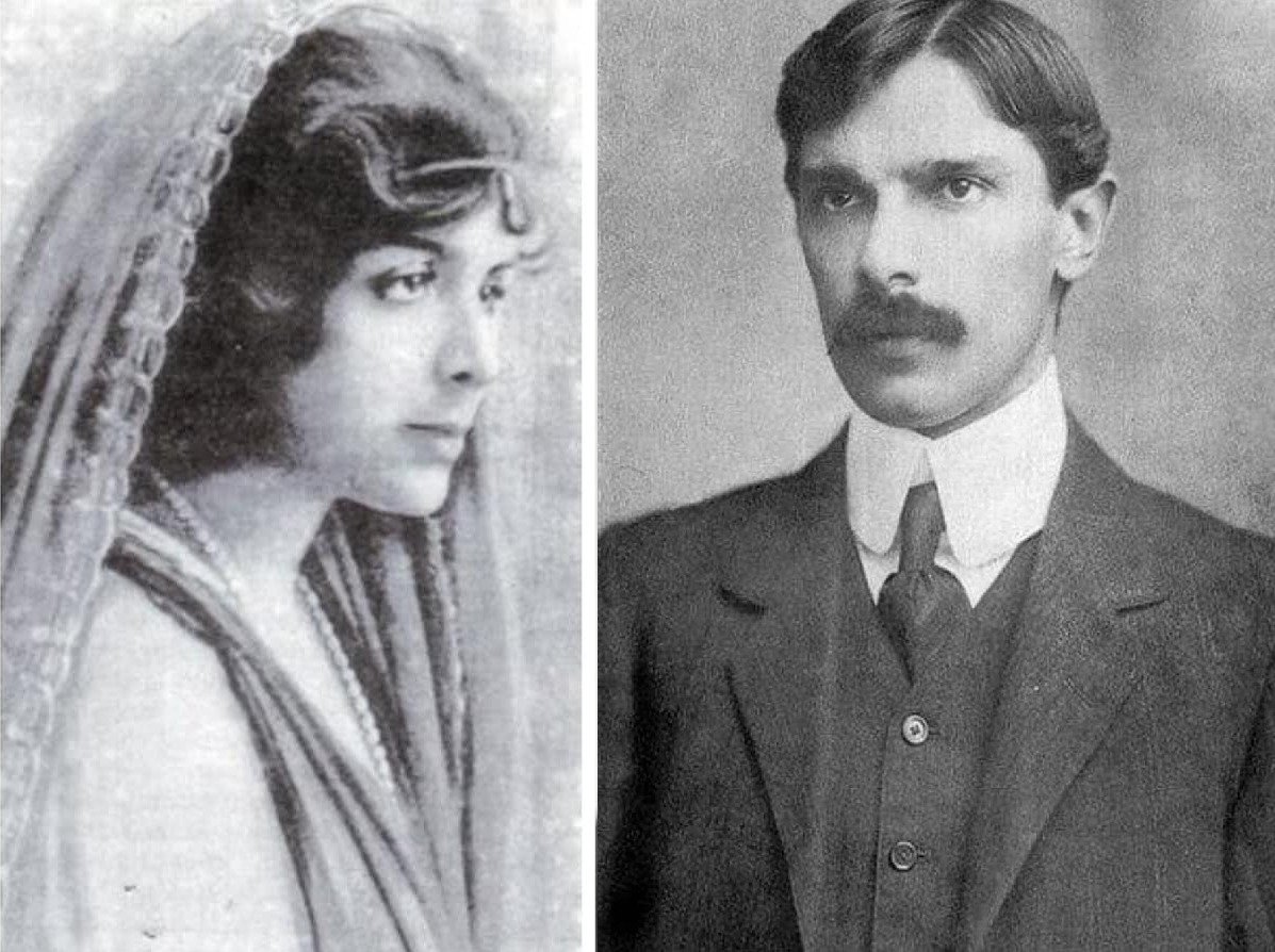 JimmyVirkk's tweet photo. اس خوبصورت (ایرانی نژاد) لڑکی سے جب محمد علی جناح نے 1918 میں شادی کی تو سوا لاکھ روپے حق مہر ادا کیا۔ اس وقت ایک گرام سونے کی قیمت اڑھائی روپے تھی۔ یعنی 50 کلو سونا اپنی بیوی کو تحفے میں دیا۔

یہ تھا محمد علی جناح کا مقام اور مرتبہ اکتالیس سال کی عمر میں۔ https://t.co/iE3BixS6yv