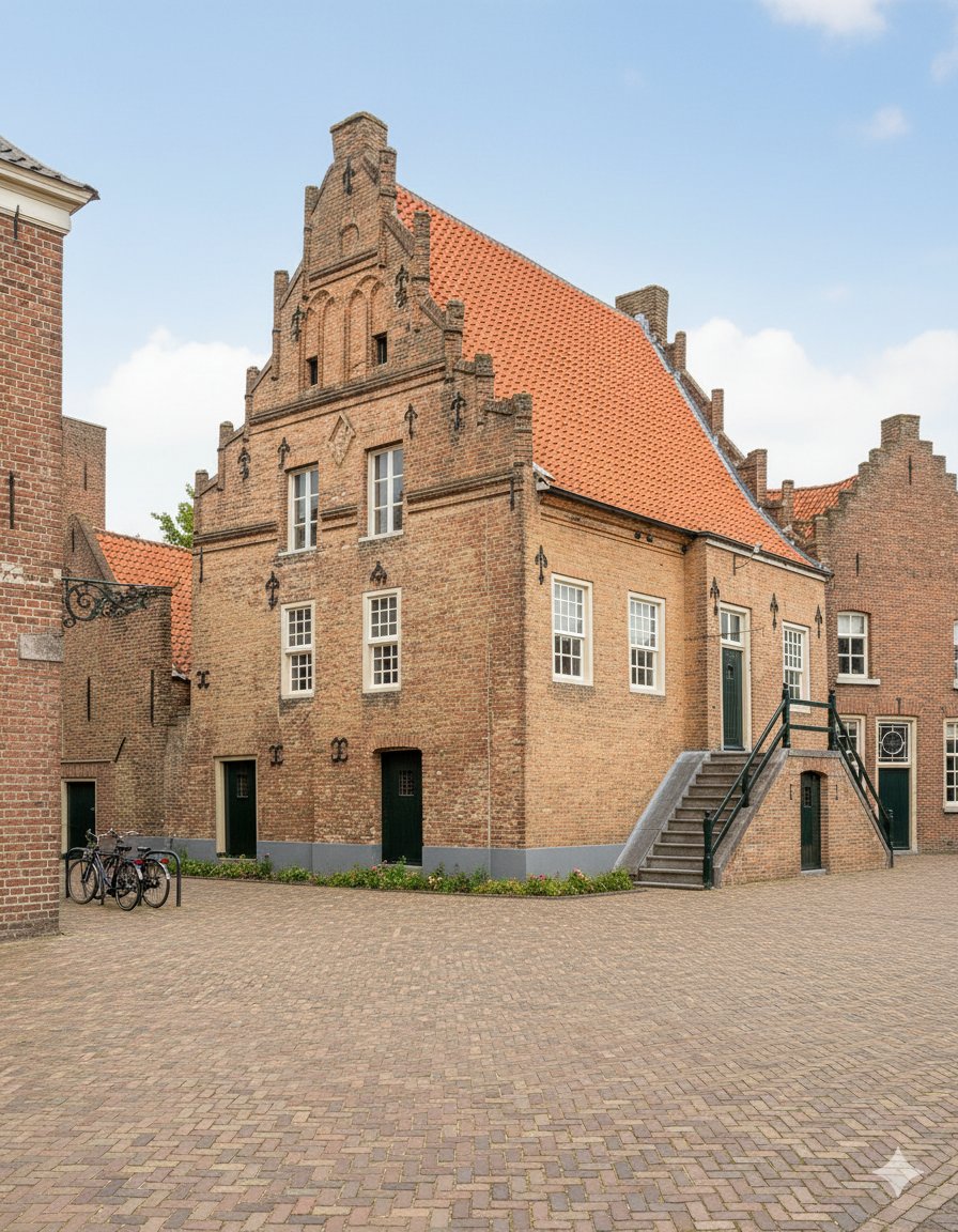 The old town hall of Venray, built in the 16th-century. It was replaced by a neo-gothic structure from 1884-1885.