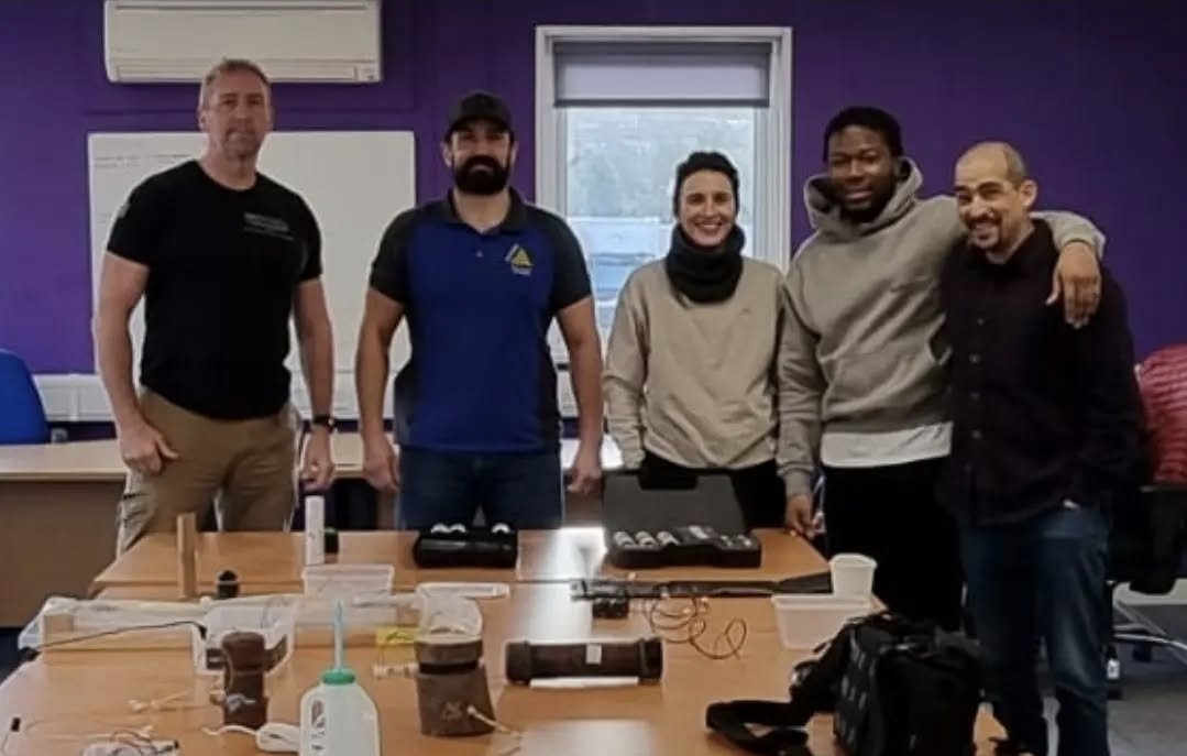 PaulBiddiss's tweet photo. It's been a long ride on this show from season one right through to filming seasons two, three, and four. With our outstanding EOD advisor Joel Snarr leading the way on technical advice and training throughout. 
@ITV
#triggerpoint3
#militaryadvisor https://t.co/AdV1Sg4G8Y