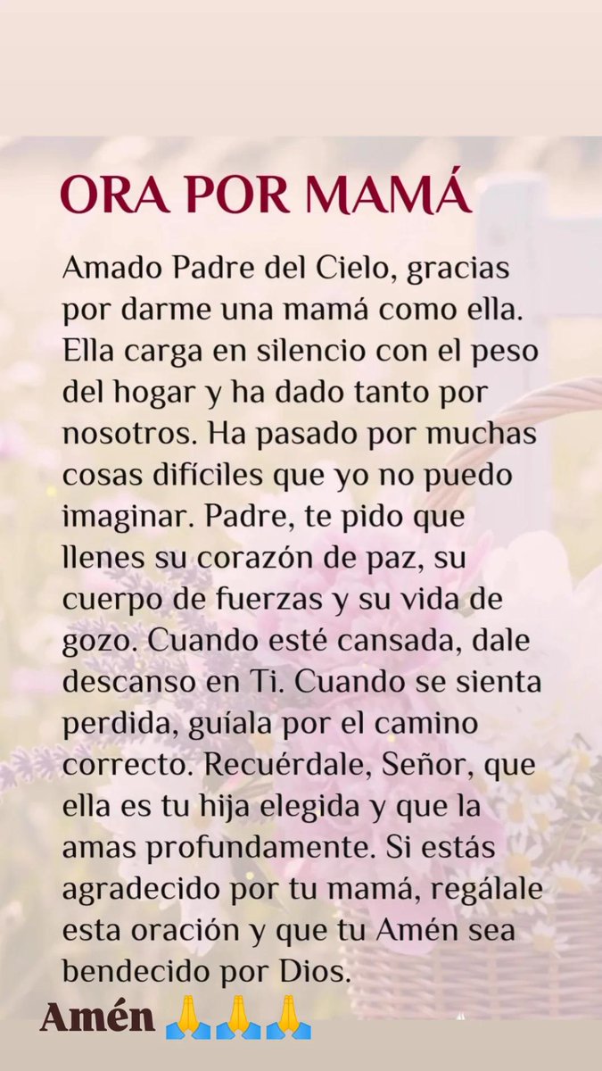 Natybem's tweet photo. Amén 🙏🙏🙏 https://t.co/DXC8URIBrD
