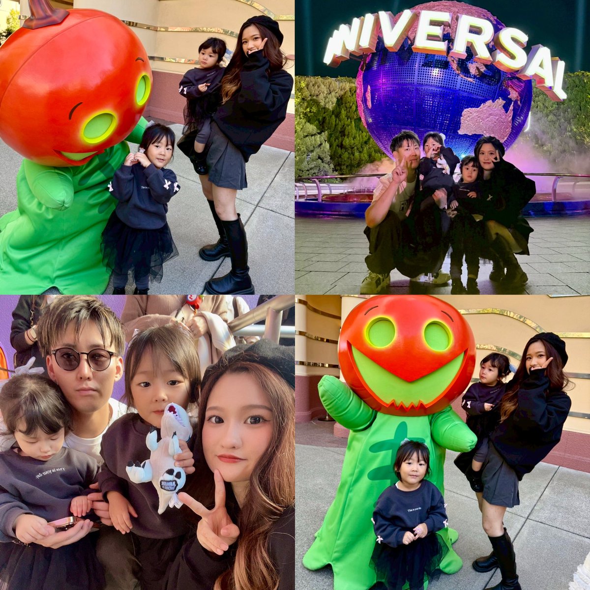 KamiMaya9's tweet photo. ~2025.10.23~

家族でUSJ🌏💫
歩き疲れ過ぎたけど楽しかった1日でした💕✨
ちゃっかり年パスも買っちゃって😂😂
ビビり倒すと思って楽しみにしてた🦈も🧟も
全く怖がらん娘たちやったけど…🤣💦
また近々行こねー！！♡ https://t.co/sXq0FyIKNT
