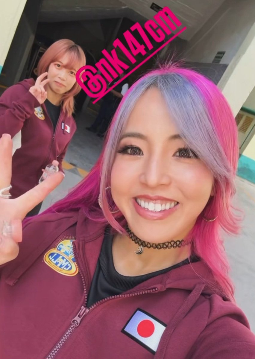 Shoko &amp; Mina 2019 ➡️ 2025
CMLL the great reuniter!