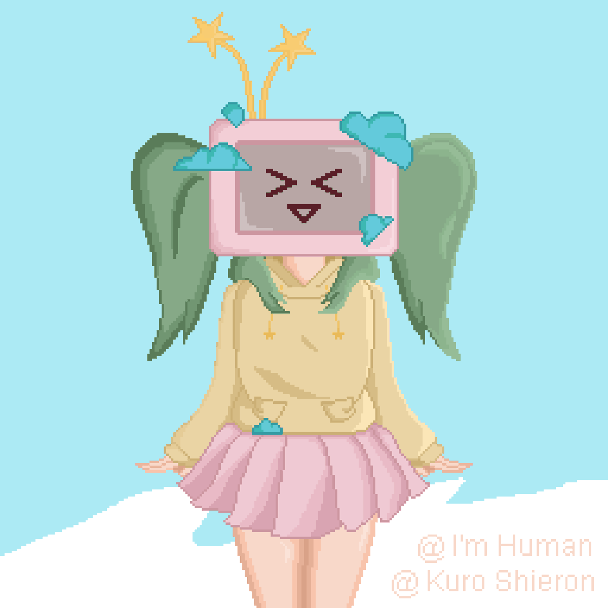 NeopolitanTriv's tweet photo. Pixelated Dreamint~
Drawing some Pixel after a while... Welp, here ye are, Dreamint fanart.
Dreamint is an Indonesian Vtuber I watch the most rn.
Model: @Dreamint_v
#mintdraw https://t.co/LHXgHl9MGU