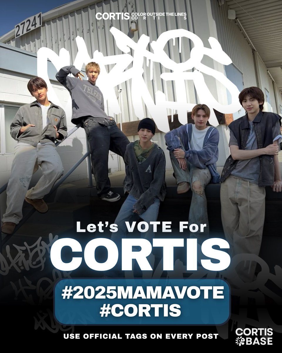 CORTISHQS's tweet photo. DAILY RESET 🗳️
1 REPOST = 1 VOTE
1 REPLY = 1 VOTE

My #2025MAMAVOTE is #CORTIS https://t.co/j8EcyZDgqG