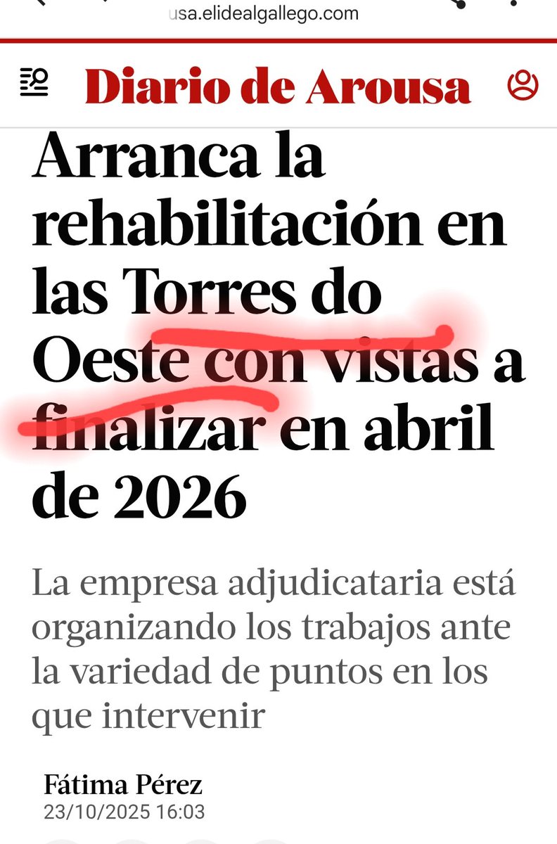 ToponimoGalego's tweet image. #TopónimoDeturpado
&quot;Torres DO Oeste&quot; - NON

diariodearousa.elidealgallego.com/ulla-umia/cato…

#TopónimoGalego:
&quot;Torres DE Oeste&quot;
xa que #OESTE (Santa Baia) é a parroquia do @ConcelloCatoira na que se atopan