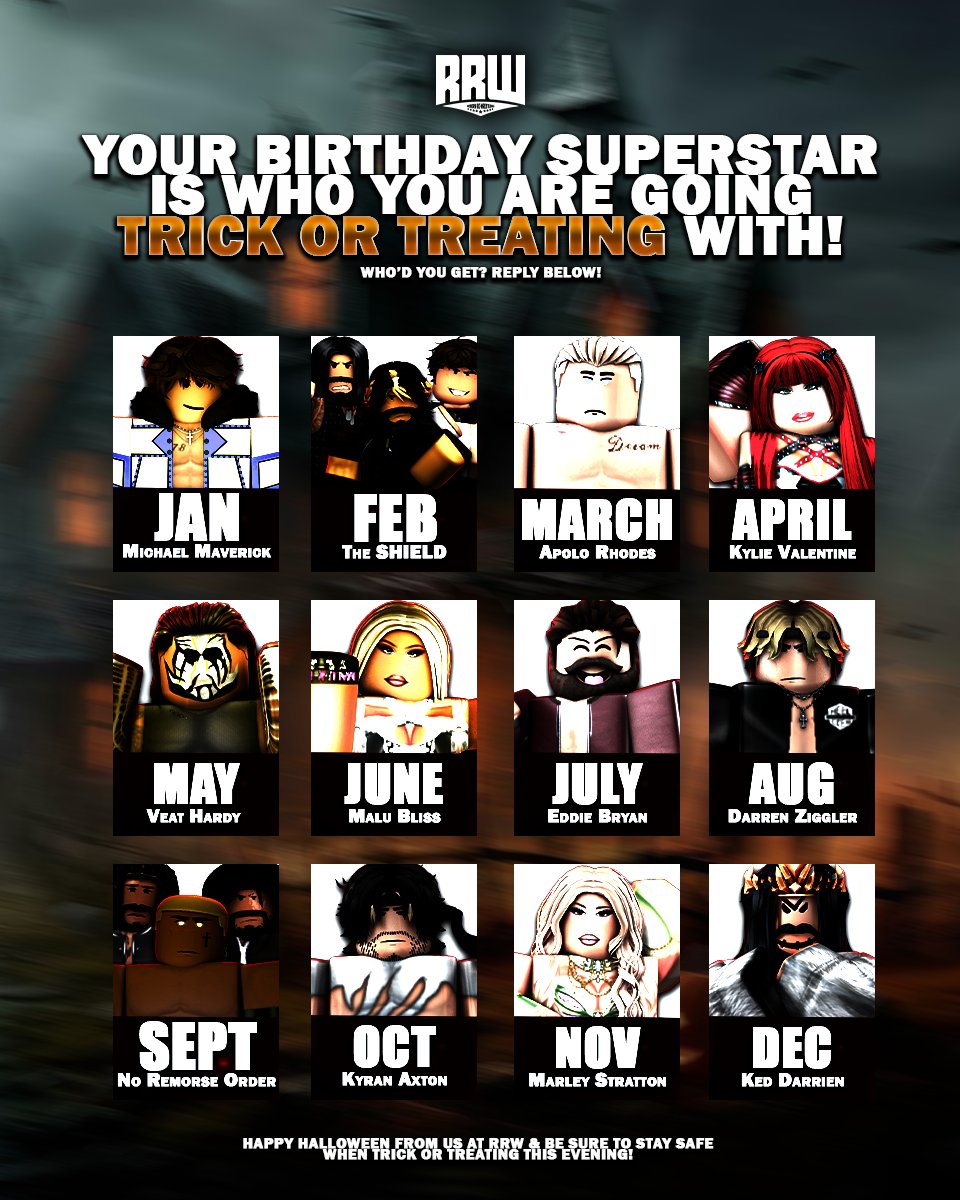 HAPPY HALLOWEEN! 🎃

YOUR BIRTHDAY SUPERSTAR is who YOU are going Trick or Treating with TONIGHT!

WHO'D YOU GET?! Let us know BELOW! ⤵️
