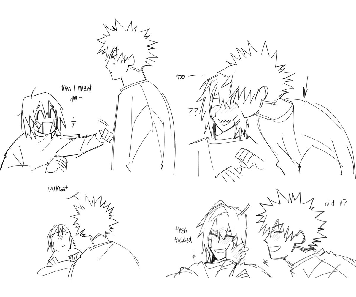 krbk / bkkr to cope in these,, awful… trying times….. maybe slight ooc bakugou but that never hurt anybody ok this is mha