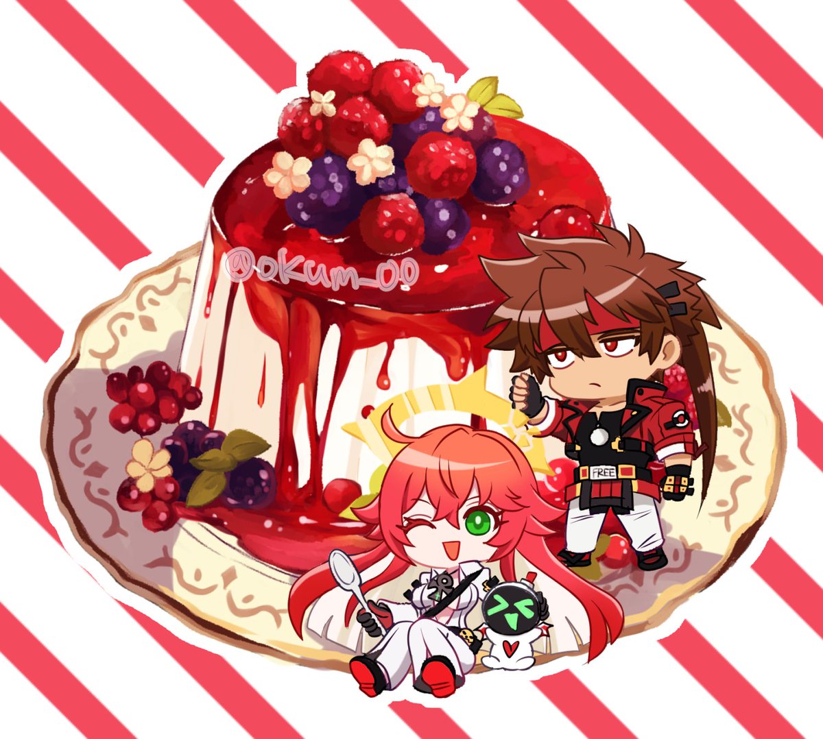 ソルオー
お料理シリーズ。二人はイタリア在住なのでイタリアのスイーツでパンナコッタ