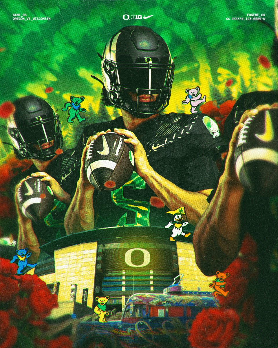 One more Saturday night. 

It's @OregonFootball gameday. #GoDucks