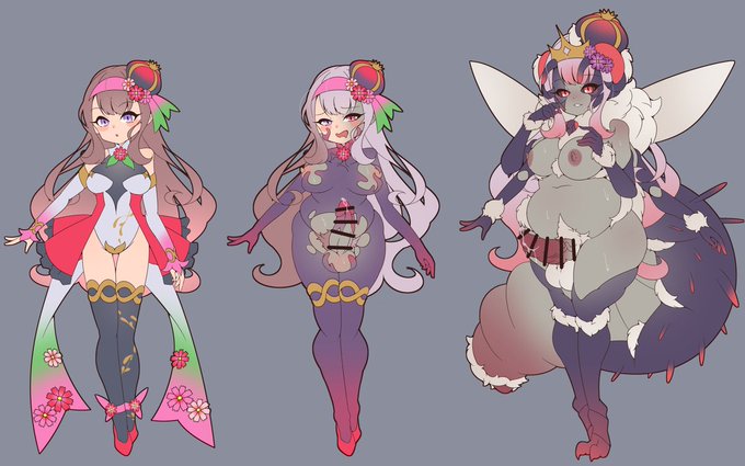 花聖騎士アミリア→ふたなりハエ怪人ベルゼリア化

ハエの異界虫となったアミリアの姿、ハエたちの女王に相応しく肉付きの良い貪欲な身体に成長した。あらゆる穴でペニスを受け入れ身体中で精を貪る姿には、可憐な少女の面影はない・・・

#transfur #TF 