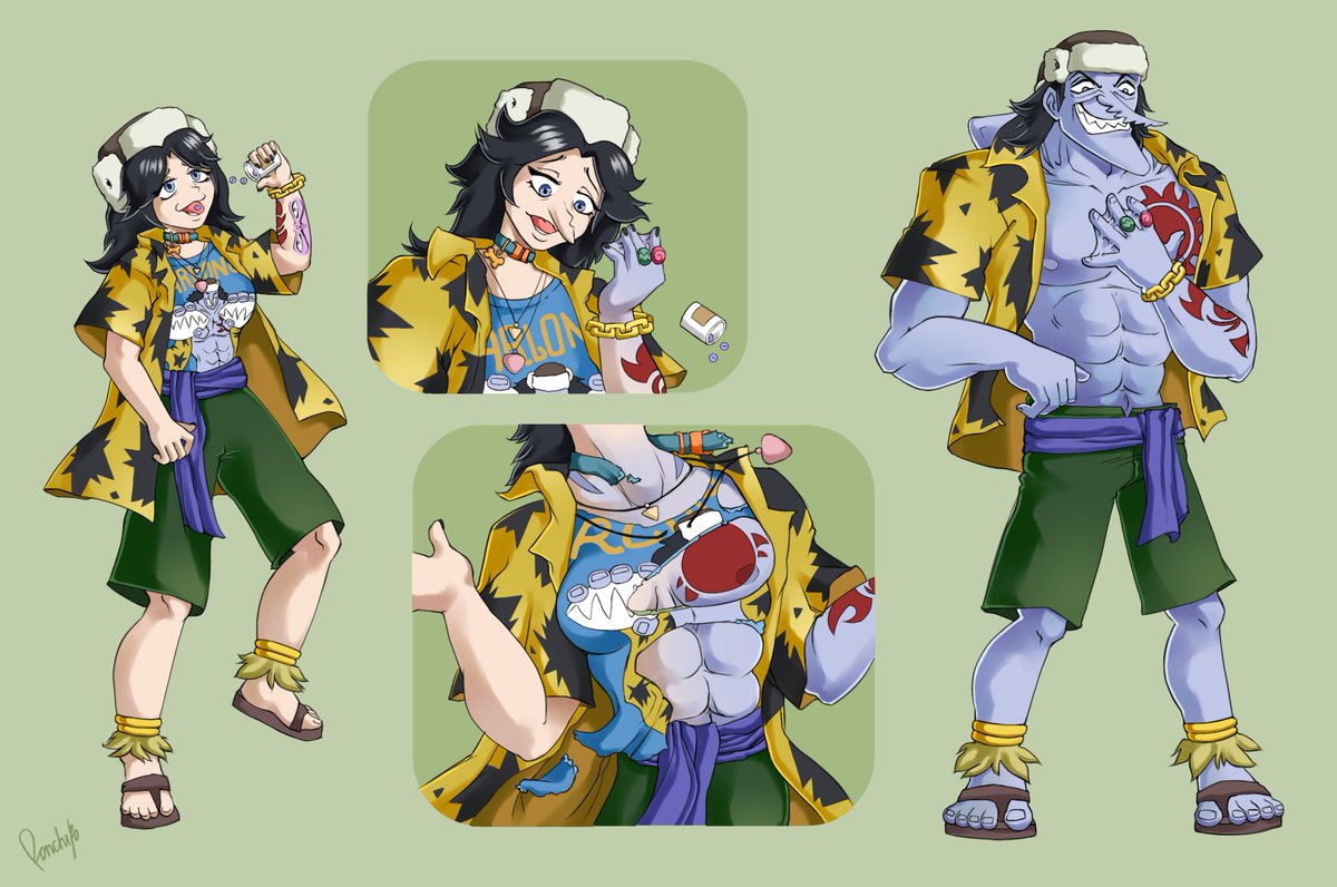 Commission done for <a href="/whiteglove66/">ArlongSimp</a>   
#TF #ONEPIECE