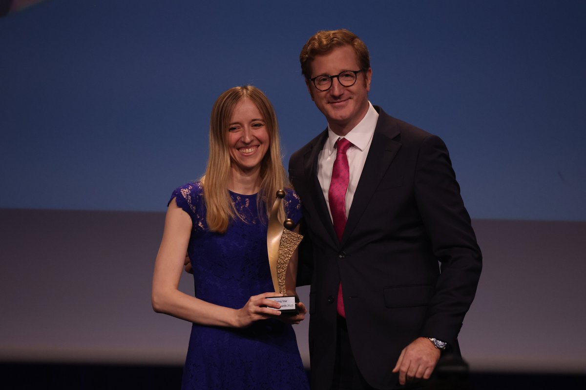 Next up at the <a href="/EurLiberalForum/">European Liberal Forum</a> Liberal Awards: Rising Star! 🌟

Congratulations to <a href="/LYMEC/">LYMEC</a> President <a href="/ines_holzegger/">Ines Holzegger</a>, on receiving this award for her inspiring leadership of the European liberal youth.