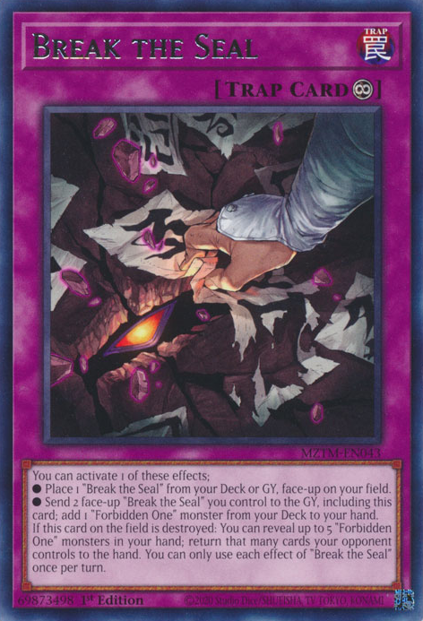 Imagine someone revealing all Exodia pieces with this to bounce back five cards and then you both just keep playing like nothing happened Imagine someone revealing all Exodia pieces with this to bounce back five cards and then you both just keep playing like nothing happened