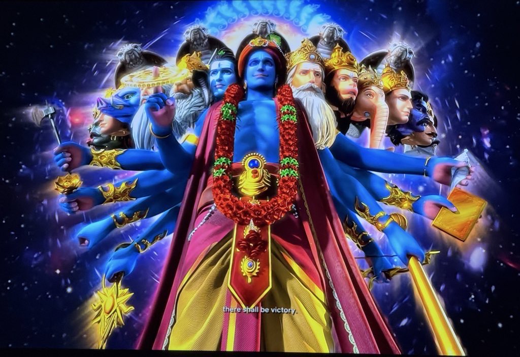 Finished. ✅ 

Watched the 18 days of greatest historical war. It’s a wonderful that our culture, history shown n worldwide.. with beautiful animation!! 🙌❤️✨

#Kurukshetra. 🫡🔥

<a href="/Viacom18Studios/">Viacom18 Studios</a> <a href="/netflix/">Netflix</a> <a href="/AndhareAjit/">Ajit Andhare</a> @Kgunedited <a href="/simaabsen/">Simaab Sen</a> <a href="/aslidivyakumar/">divya kumar</a>