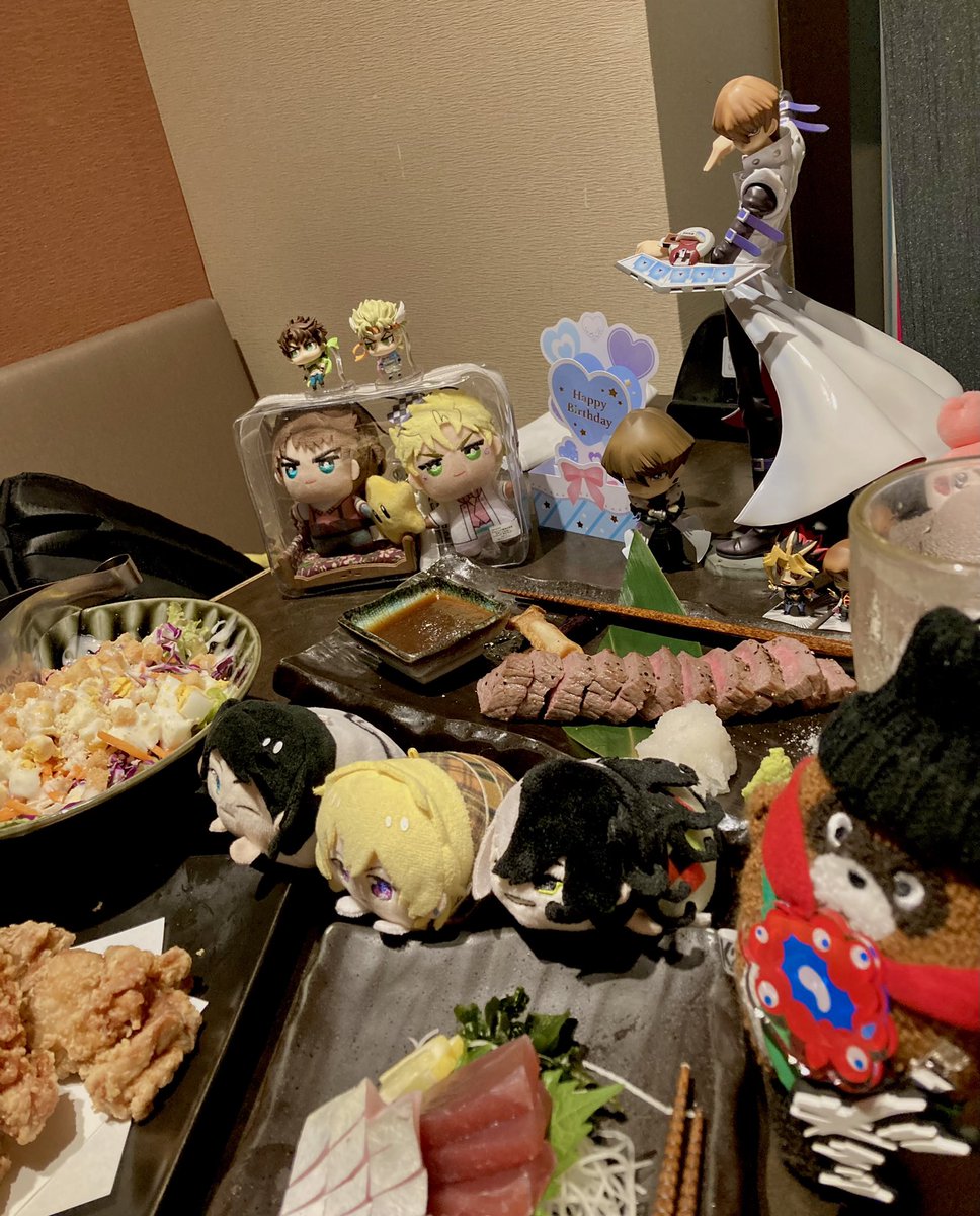 瀬人様お誕生日おめでとうございます🎉今年は10月25日が土曜日だったのでバッチリ当日に誕生日会できました🎂