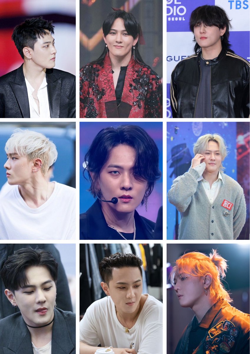 Long hair, short hair, wavy, straight, permed. Donghyuk has done it all and he looks good in every hairstyle. 😍