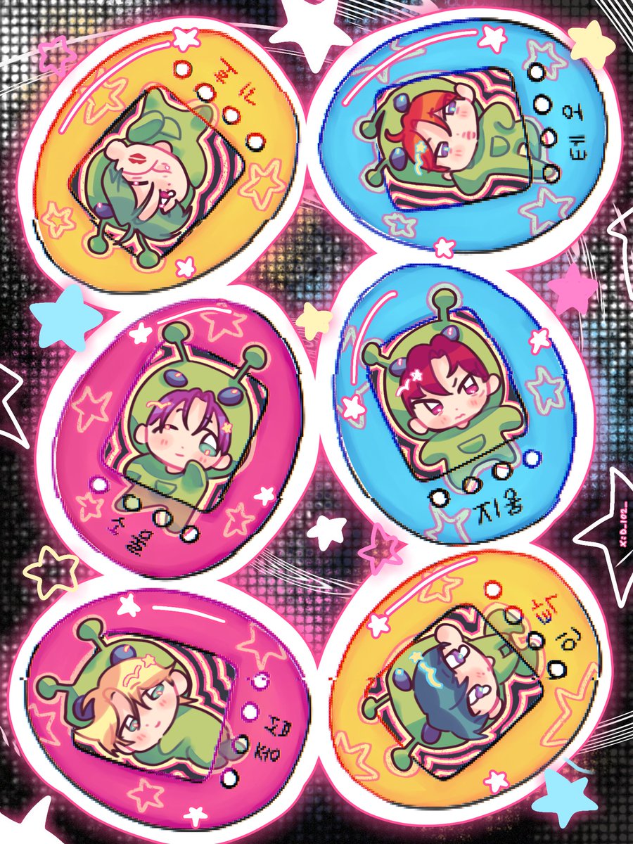 D_102_'s tweet image. 👽⭐️P1KIDS★🩷
#P1Harmony #피원하모니