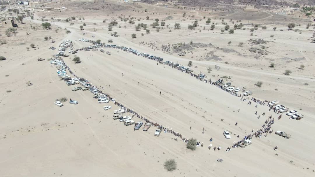قبائل مديريات برط العنان والمراشي ورحوب، تعلن نكفها القبلي المسلح وفاء لدماء الشهيد الجهادي الكبير/ محمد عبدالكريم الغماري ولكل الشهداء، وتعلن جهوزيتها واستعدادها لمواجهة الأعداء وتحرير ماتبقى من الاحتلال.

#محافظة_الجوف
