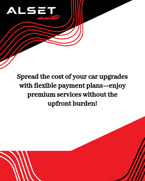 AlsetAutoSanDgo's tweet image. Spread the cost of your Tesla upgrades with flexible plans! Enjoy PPF and coatings without the upfront burden. Visit AlsetAuto.com/San-Diego now! 🚀 DM us to get started now!
