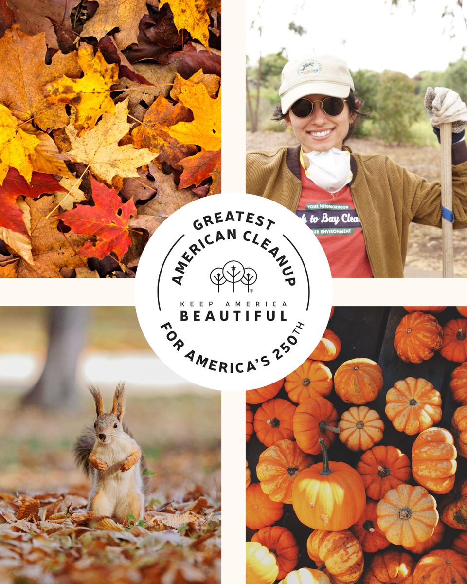 This fall, make it more than just pumpkin spice season - make it a season to #DoBeautifulThings. 🌳

Join the movement and be part of the #GreatestAmericanCleanup as we count down to America’s 250th birthday! 🇺🇸 kab.org/greatest #KeepAmericaBeautiful