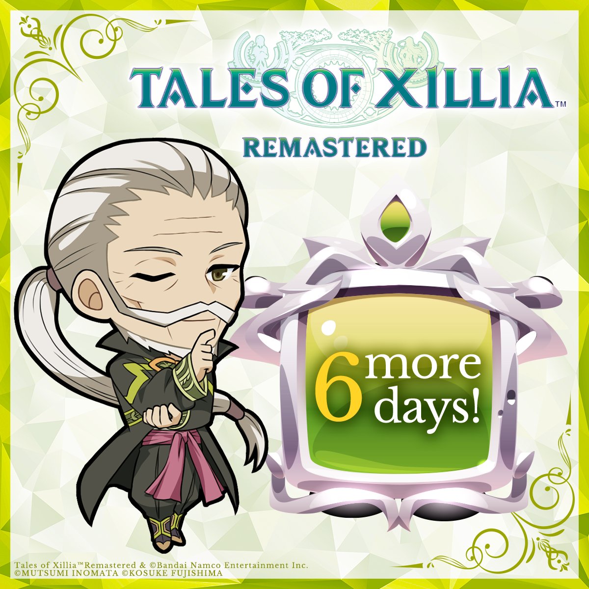 Less than a week to go!
 
Don't miss out and pre-order Tales of Xillia Remastered now: bnent.eu/Preorder-TOXR