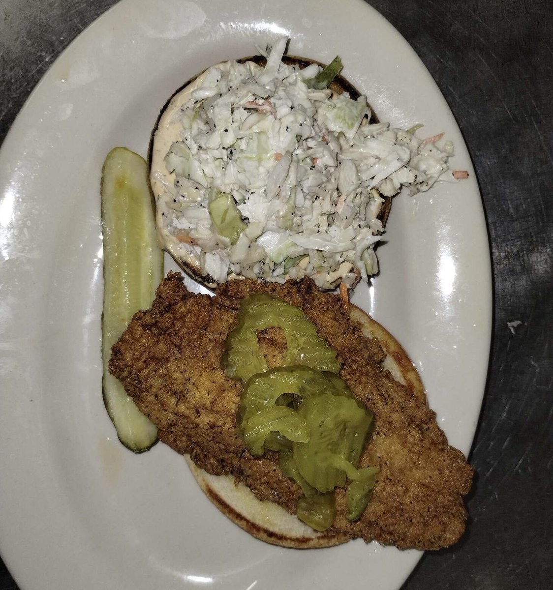 HickoryTapRoom's tweet photo. 🎉Lunch Specials: Salt &amp; Pepper Catfish Sandwich with a side - $12.95
Soup: Steak and Beans 
Dessert: Limoncello - $8.79

We appreciate your support! Cheers! 🍻

☎️ 828-322-1965
222 Union Square Hickory, NC 28601 

#craftbeer #drinkstogo🍻 #OHB #hickory #taproom #supportlocal https://t.co/bkdbqYEoCR