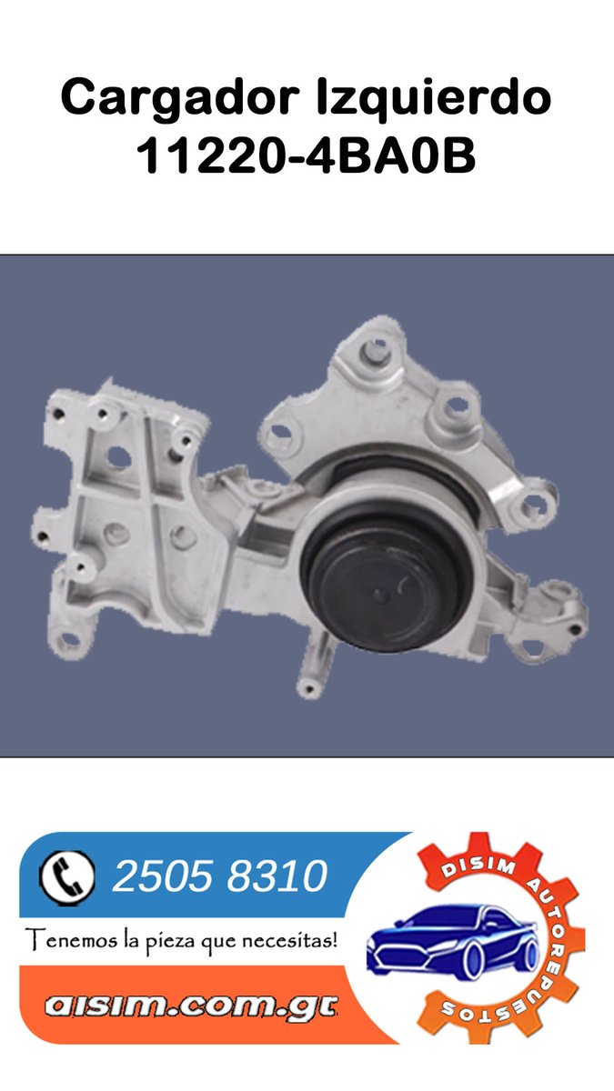 disimsa's tweet photo. Contamos con soportes de motor para Nissan Rogue del año 2014 al 2020, motor 2.5 L

DISIM Auto Repuestos, tenemos la pieza que necesitas.

#repuestosautomotrices #NissanRogue #Nissan https://t.co/mza2MaFzUh