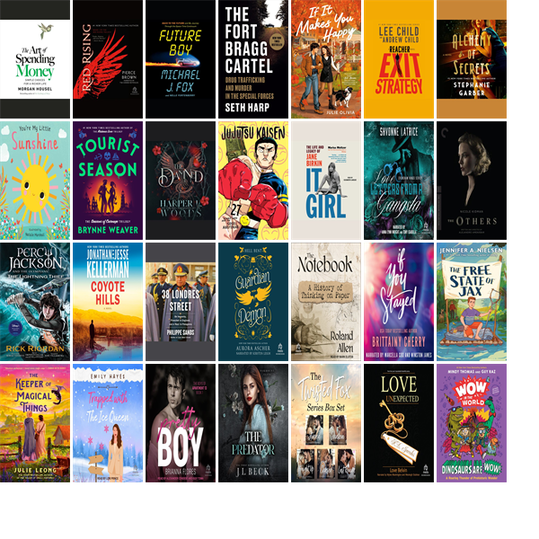 This week the Denton Public Library has 108 new books and one new movie.  New items include The Art of Spending Money, Red Rising, Future Boy, The Fort Bragg Cartel, If It Makes You Happy, Exit Strategy, Alchemy of Secrets, and You're My Little Sunshine. wowbrary.org/nu.aspx?p=2047…