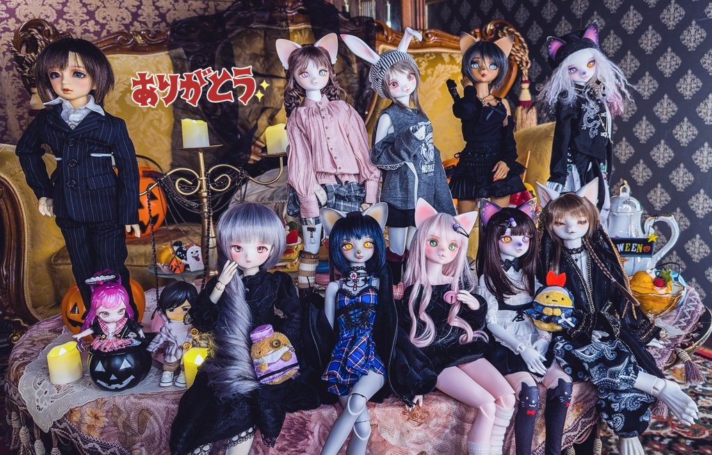 第11回公星ドール撮影会へご来場ありがとうございました🎃

今回もとっても可愛いドールちゃんが来てくれた撮影会でした📸✨
ハロウィンやクリスマス撮れたり獣人ならではの事が聞けたり並んで撮ってたり楽しかったです🐱🐰

来月日程未定ですがスタジオハムスター4匹目予定です🎄
 #公星ドール撮影会