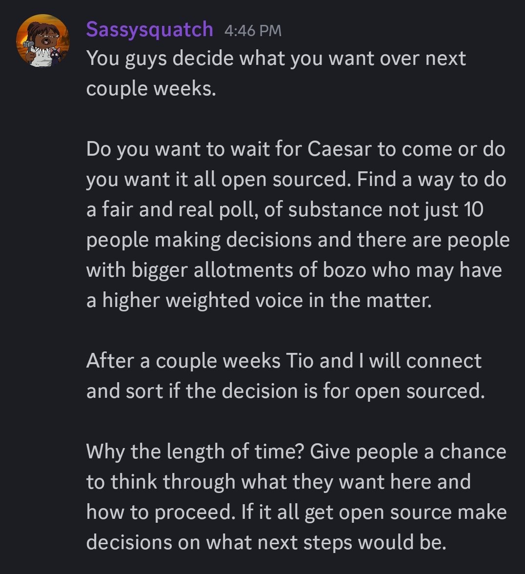 Can <a href="/BozoBenk/">Bozo Benk</a> get back on track?  <a href="/PARABOLIT/">Cæsar 🏦</a> nowhere to be seen, hype and promise has faded.  Respect to the few soldiers who continue to keep hope alive on X. $bozo