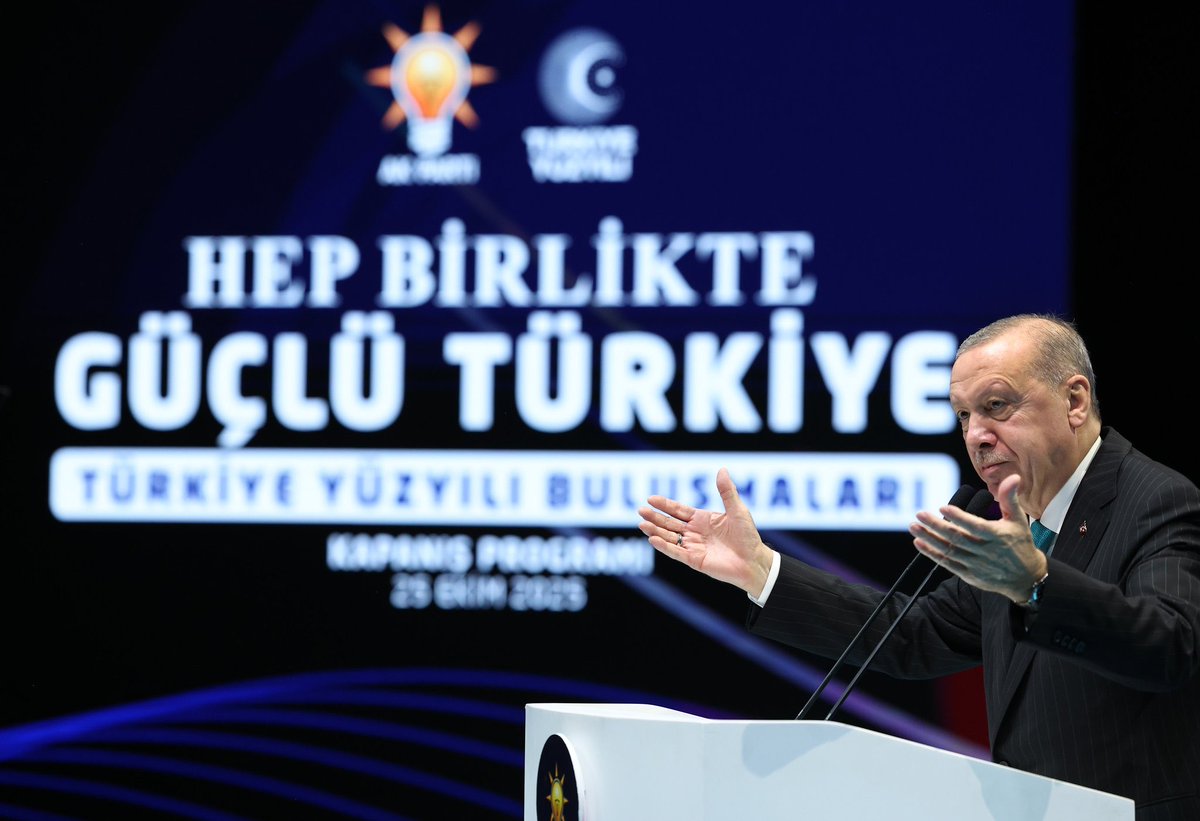 📍İstanbul Kongre Merkezi

AK Parti teşkilatlarımızla birlikte, Cumhurbaşkanımız ve Genel Başkanımız Sayın <a href="/RTErdogan/">Recep Tayyip Erdoğan</a> ’ın katılımlarıyla düzenlenen Türkiye Yüzyılı Buluşmaları Kapanış Programı’nda yer almaktan büyük memnuniyet duydum.

Türkiye Yüzyılı hedefi doğrultusunda, hep