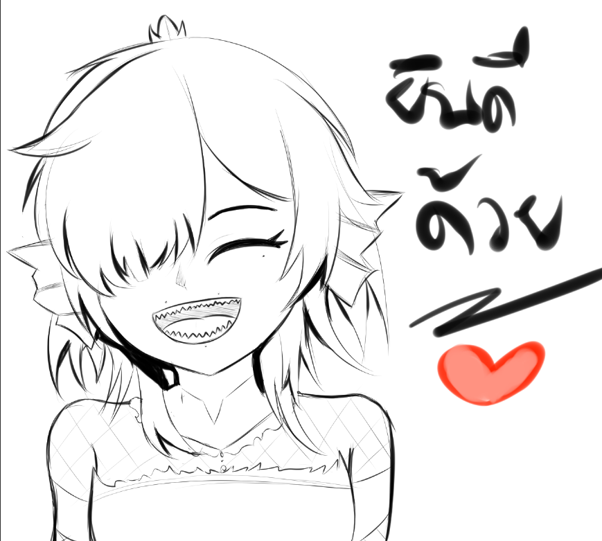 รีบวาดเลย ได้แค่นีั้ละนะ ไม่น่าจะมีเวลามาตัดเส้นลงสีแต่ยินดีด้วยกับ ซีฟู้ตม้าน้ำเอ้ย เซีลฮะ กับการเดบิววันแรก อยากวาดกระตุยด้วยแต่ดึกแล้วเก็บไว้ก่อน (หวังว่าจะแกล้งเธอได้ง่าย) #AnastasiaTRR #Art_Sia