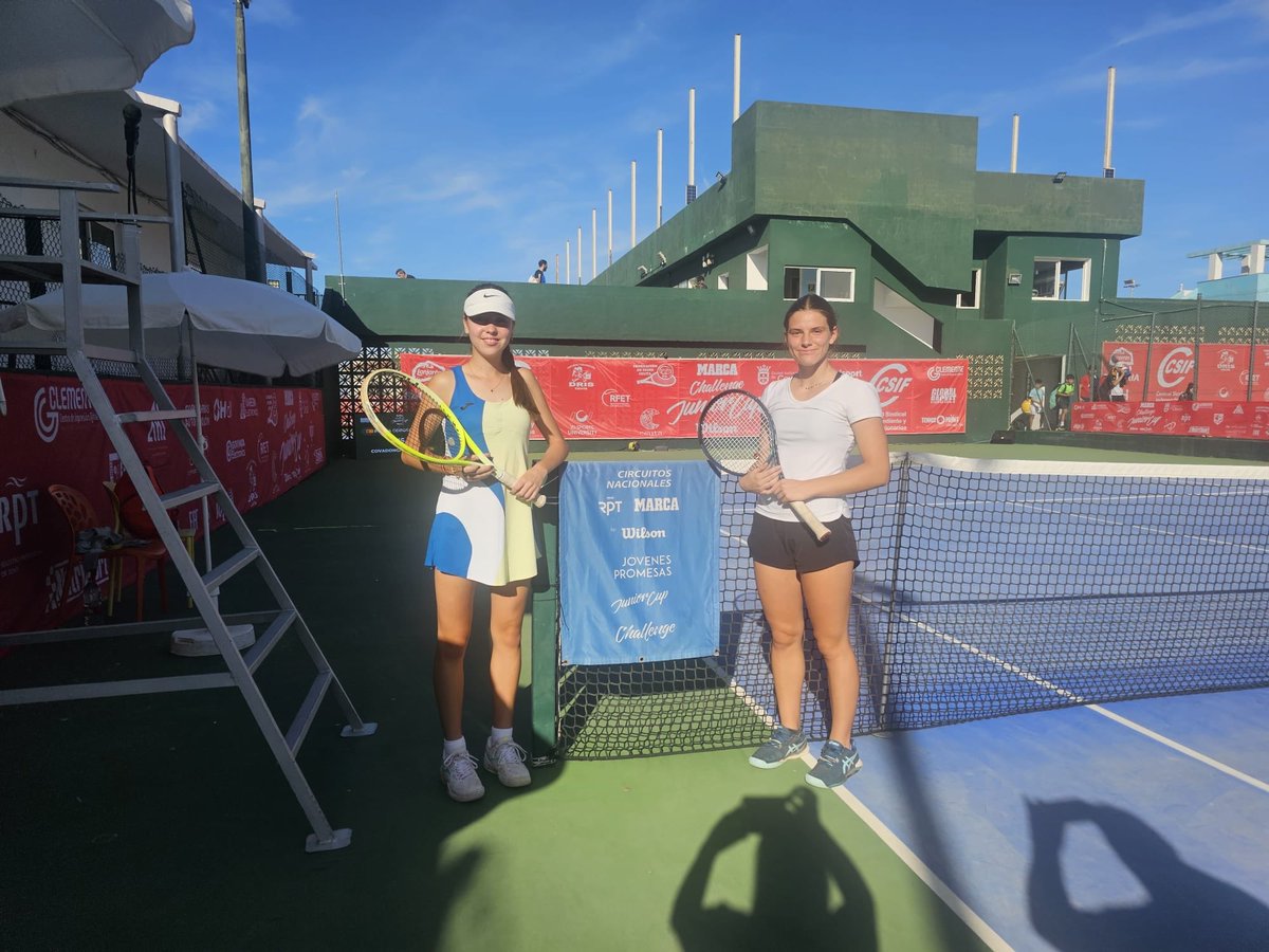 📣MÁSTER NACIONAL RPT MARCA JUNIOR CUP CIUDAD DE CEUTA-CSIF: Continuamos la categoría Sub-18 femenina con el enfrentamiento de las jugadoras Paola Cordero y Covadonga Ruiperez <a href="/YasinHarrus/">Yasin Harrus</a> <a href="/luismediero/">Luis Mediero</a> <a href="/JordiTamayo1/">Jordi Tamayo</a> <a href="/RFETenis/">Tenis España</a> <a href="/rptenis/">RPTenis</a> <a href="/CSIFCeuta/">CSI.F Ceuta</a> <a href="/GobiernodeCeuta/">Gobierno de Ceuta</a> <a href="/icdceuta/">ICD - Instituto Ceutí de Deportes</a>