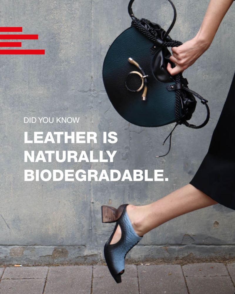 #RLSD

Real leather - when vegetable tanned and untreated with heavy coatings - breaks down naturally over time. Many synthetics marketed as “vegan leather” can take hundreds of years to degrade.

linkedin.com/company/real-l…