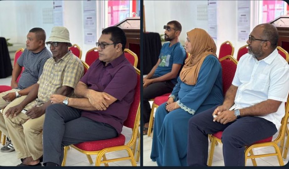 HKurusee's tweet image. 75% of Feydhu said NO to Happy Market family and Appathurey.