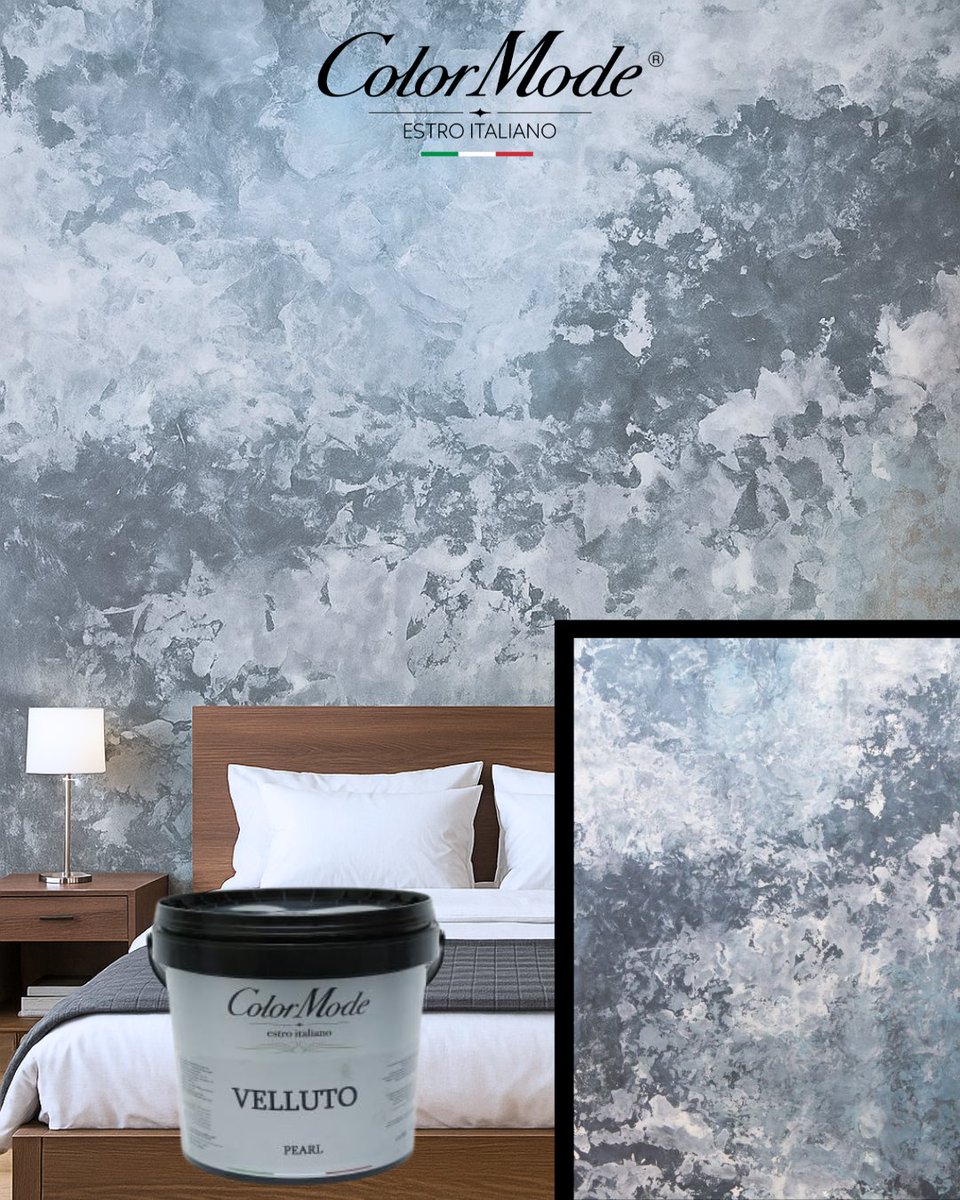 color_mode16's tweet image. ڤيلوتو إيطالي - تأثير المخمل من Color Mode 
جمالية فاخرة  ولمسة مخملية ناعمة 🎨

حوّل جدرانك إلى قطعة فنية راقية بفضل طلاء Velluto الإيطالي من Color Mode.
💎 تأثير مخملي أنيق
🇮🇹 جودة إيطالية عالية

#colormode #velluto #gamme #peinture #grossiste #جملة #renovation #algeria