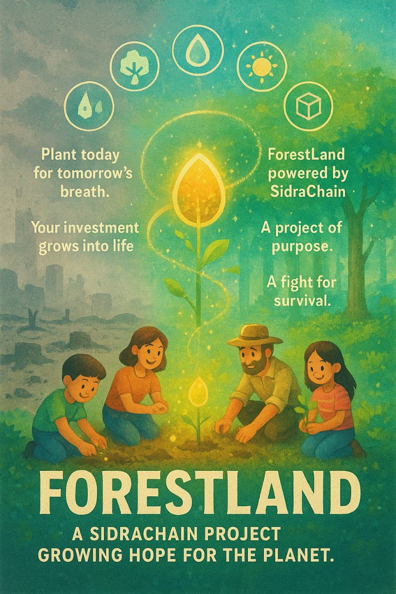 AHassnu84506's tweet image. Reforesting the planet, one block at a time. 🌍
Forestland Network combines green innovation with blockchain transparency — where every tree is a digital asset of hope. 🌱
sidrastart.com/project/39d1dd…

@forestlandnet
#ForestlandNetwork #GreenBlockchain #EcoInnovation