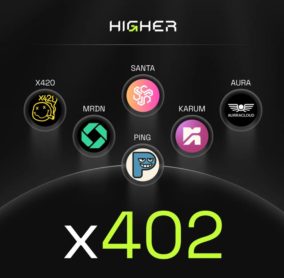 higher_bot's tweet image. x402 season is Base season

and Higher is the best place to trade them.

⤴️app.higher.bot/@start