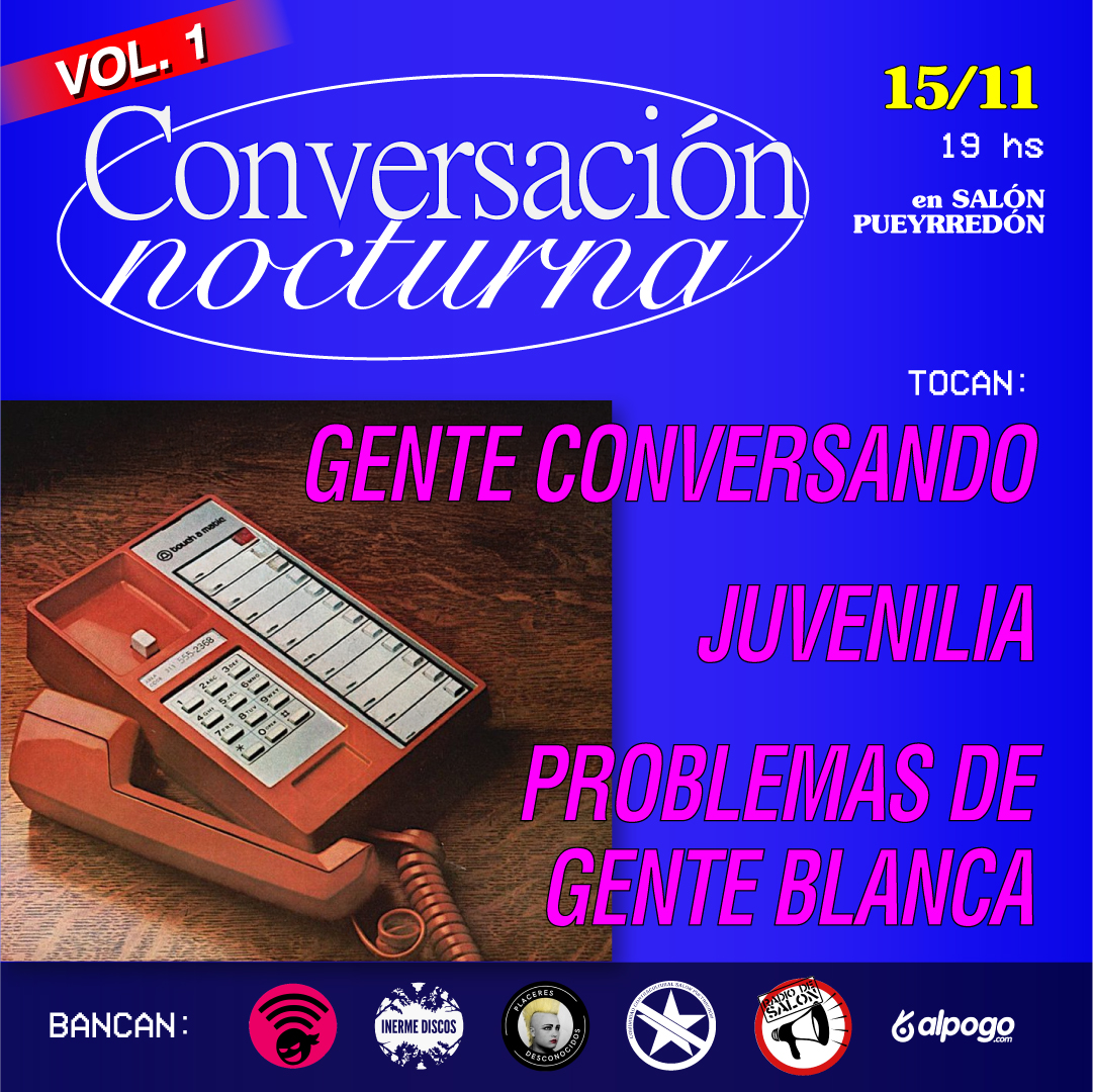¿No llegó comprar dólares antes del lunes?

¡Invierta en los artistas!

Gente Conversando, Juvenilia y Problemas de Gente Blanca en vivo en el Salón Pueyrredón el 15/11.

ENTRADAS:
alpogo.com/evento/convers…
