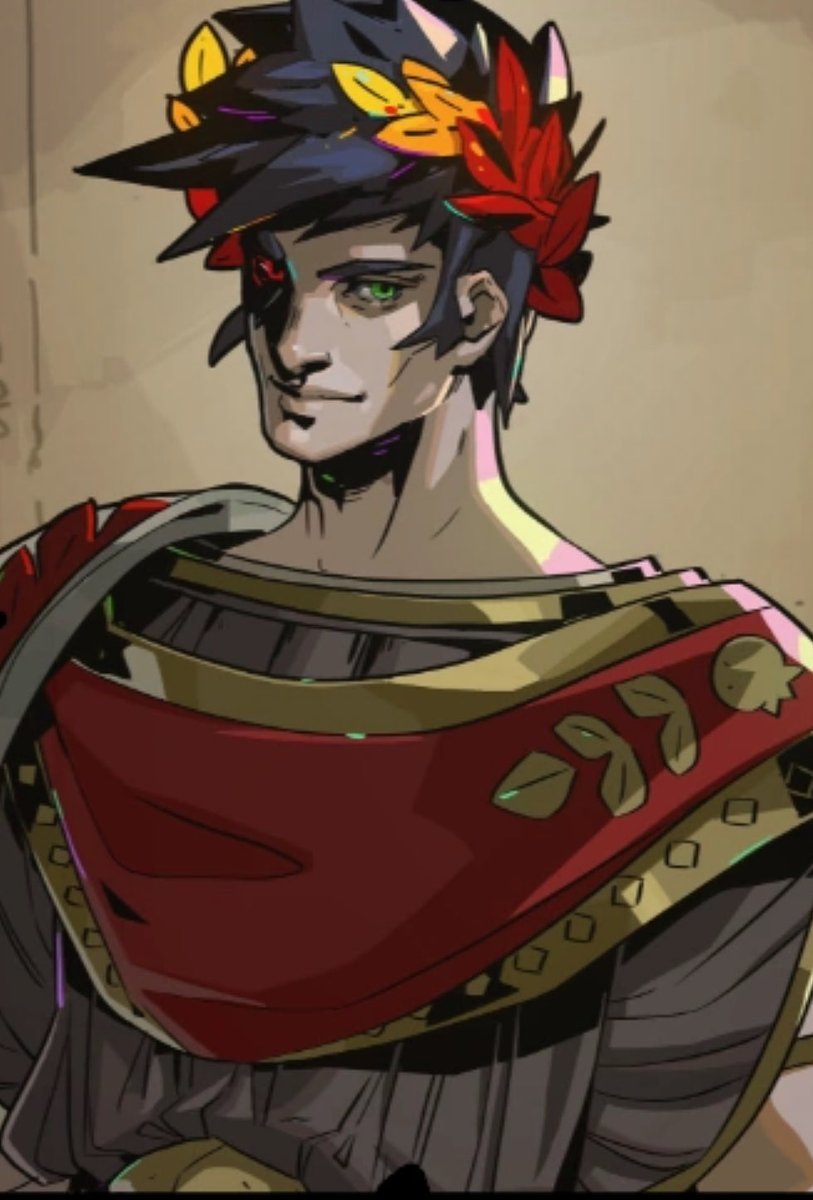 megthanzagcanon's tweet image. zagreus, megaera, and thanatos in the book of shadows