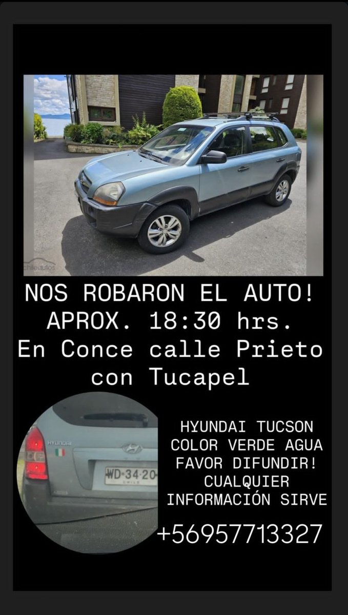 alejandro_fv's tweet image. Le robaron el auto a mi hermano #Concepción #robo @OctavaBioBio @CarabBioBio