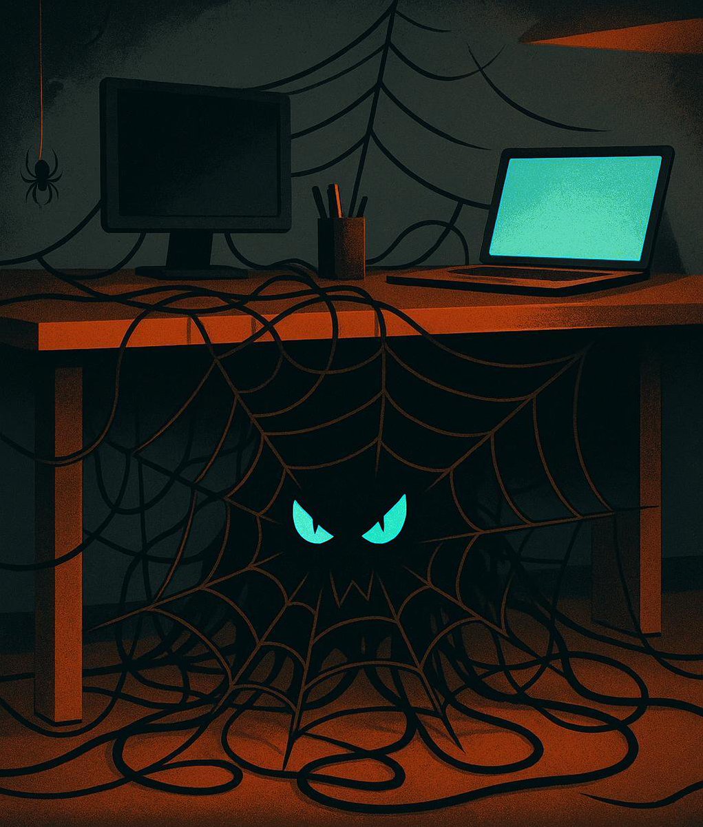 AutomatedResult's tweet image. Feeling trapped in a web of cables and chaos?🕸🕷 Ever feel like your cables are plotting against you? 👻Don&apos;t worry, we&apos;ll handle the tangles so your tech and your sanity stay intact. Let our IT team organize the mess and end the network nightmare.
#OrganizedIT #NoMoreChaos