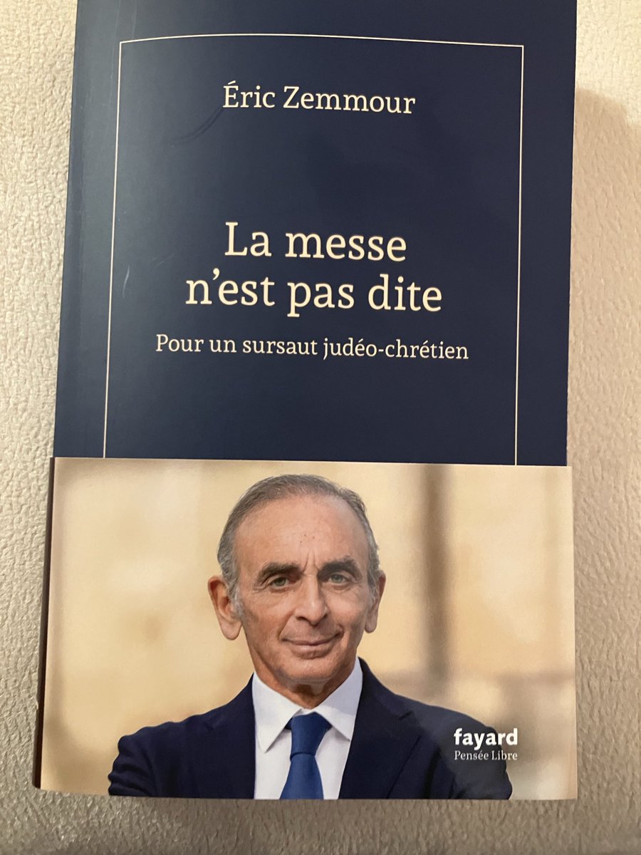 christineboutin's tweet photo. Je vous invite et même vous demande, de lire cet essai courageux et prophétique @ZemmourEric https://t.co/yL0USp3Tty