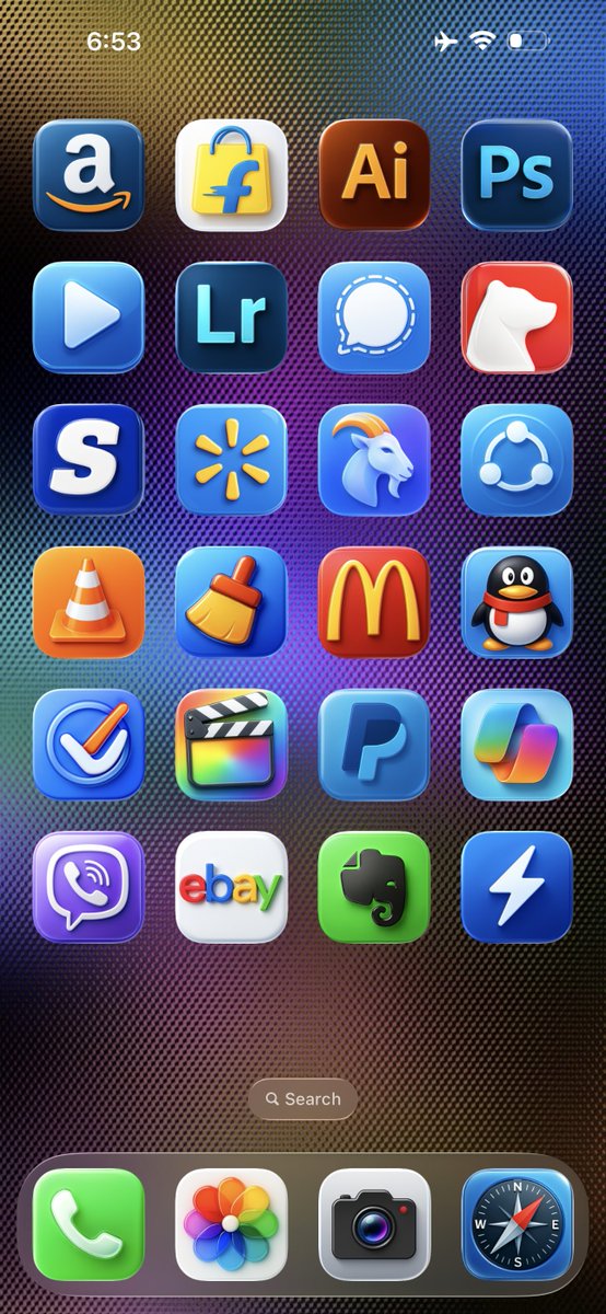 Ahmadansari2233's tweet image. 🎉💥Hello Guy&apos;s here I present My #iOS #iOS18 #iOS26 icons Call Sweet iOS Icons Pack 
get it here ⬇️ ⬇️ ⬇️ 🎉💥

 #sweetiosicons

bit.ly/sweetiosicons

Design More Than 350+ Beautiful Toy iOS Icons including 

1 - inbuilt iOS Icons = 75
2 - Utilities Icons= 202
3 - Social…
