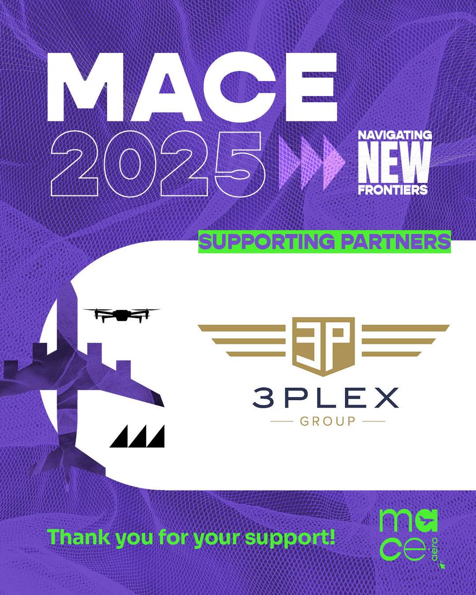 3plexGroup's tweet photo. We are pleased to sponsor the 7th MACE - Malta Aviation Conference and Expo, an event that continues to bring together innovation and collaboration across aviation.  ✈️

#3plexgroup #3plexaero #Malta #aviation https://t.co/7W9no0wXLy