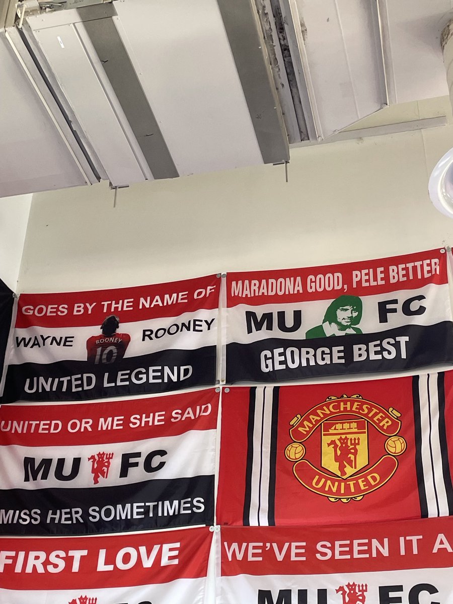 RedDevilsDC's tweet image. 🔴⚪️⚫️ DOORS ARE OPEN!
Solace is red and ready.
Grab your pint, grab your spot — Brighton up next.

Kickoff 12:30 PM. Let’s go again.
UTFR 🍻

#RedDevilsDC #MUFC #UTFR #Matchday