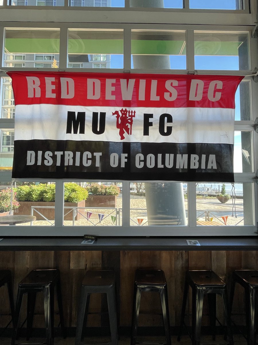 RedDevilsDC's tweet image. 🔴⚪️⚫️ DOORS ARE OPEN!
Solace is red and ready.
Grab your pint, grab your spot — Brighton up next.

Kickoff 12:30 PM. Let’s go again.
UTFR 🍻

#RedDevilsDC #MUFC #UTFR #Matchday