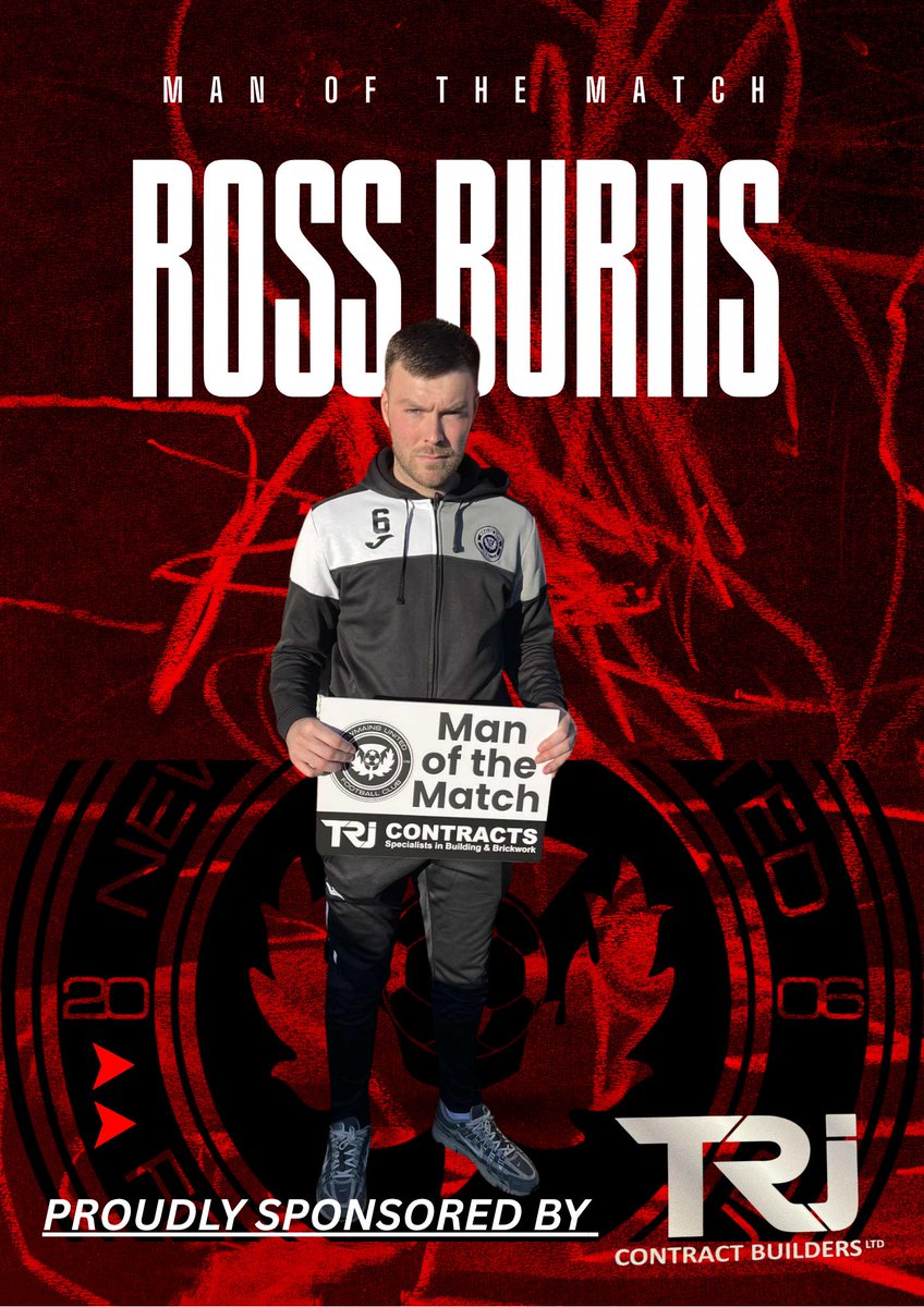 Today’s man of the match v East Kilbride YM