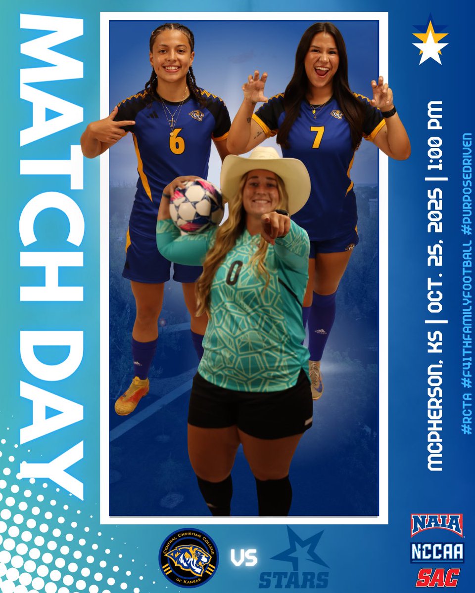 Senior Day!!  We are thrilled to celebrate our seniors and their contributions to our program as we take on a tough OCU Stars team in the rain.  Kickoff at 1:00 pm