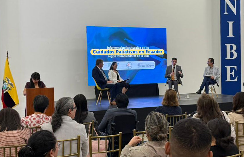 📍@atlantes y la Asociación Ecuatoriana de Cuidados Paliativos han presentado esta semana en la Universidad Iberoamericana de Ecuador el Informe sobre la situación de los #cuidadospaliativos en #Ecuador, desarrollado según los indicadores de la OMS. 

➡️ow.ly/VlzJ50XhWwV